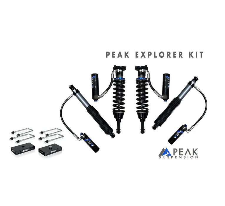 Peak Suspension 2.5" Explorer Kit For Tacoma (2005-2023)