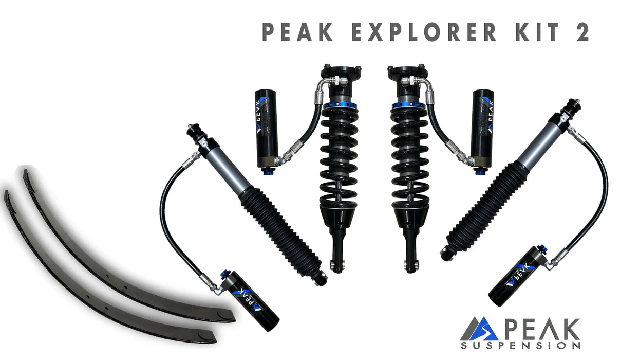 Peak Suspension 2.5" Explorer Kit For Tacoma (2005-2023)