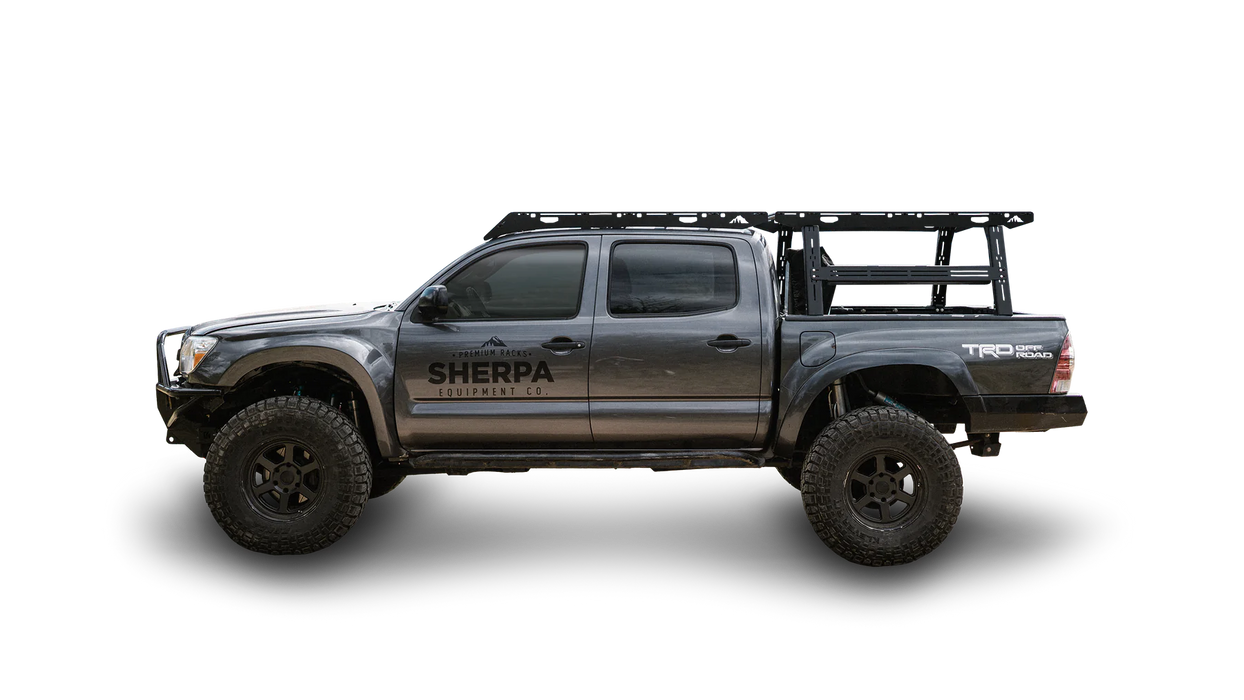 Sherpa Rack-Height Pak System Bed Rack For Tacoma (2005-2023)