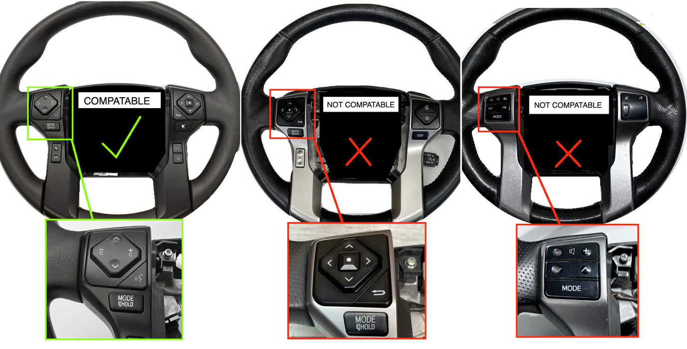 Meso Customs Steering Wheel Control Fix Kit For Tacoma (2016-2023)