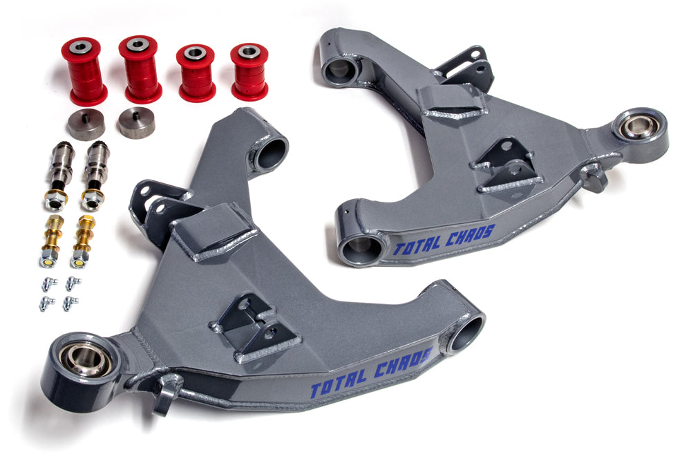 Total Chaos Fabrication Expedition Series Stock Length Lower Control Arms - Dual Shock For Tacoma (2016-2023)