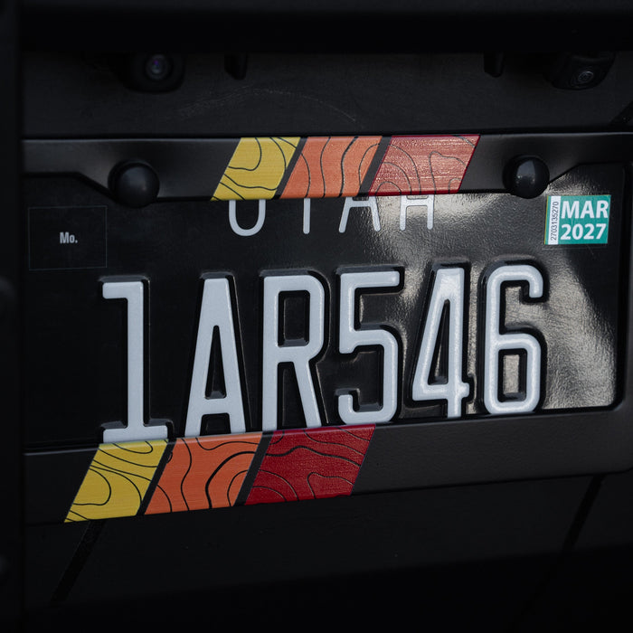 Tacoma Lifestyle Heritage License Plate Frame: Add Classic Toyota Style to Your Tacoma