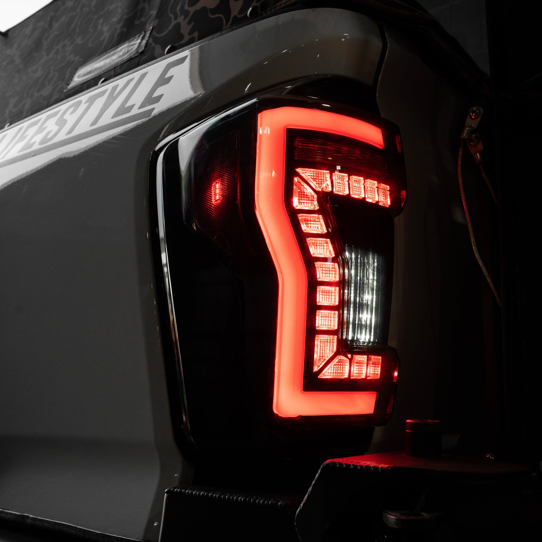 Tacoma Lifestyle Stealth Tail Lights for 3rd Gen Tacoma: Blacked-Out Style with Modern LED Performance