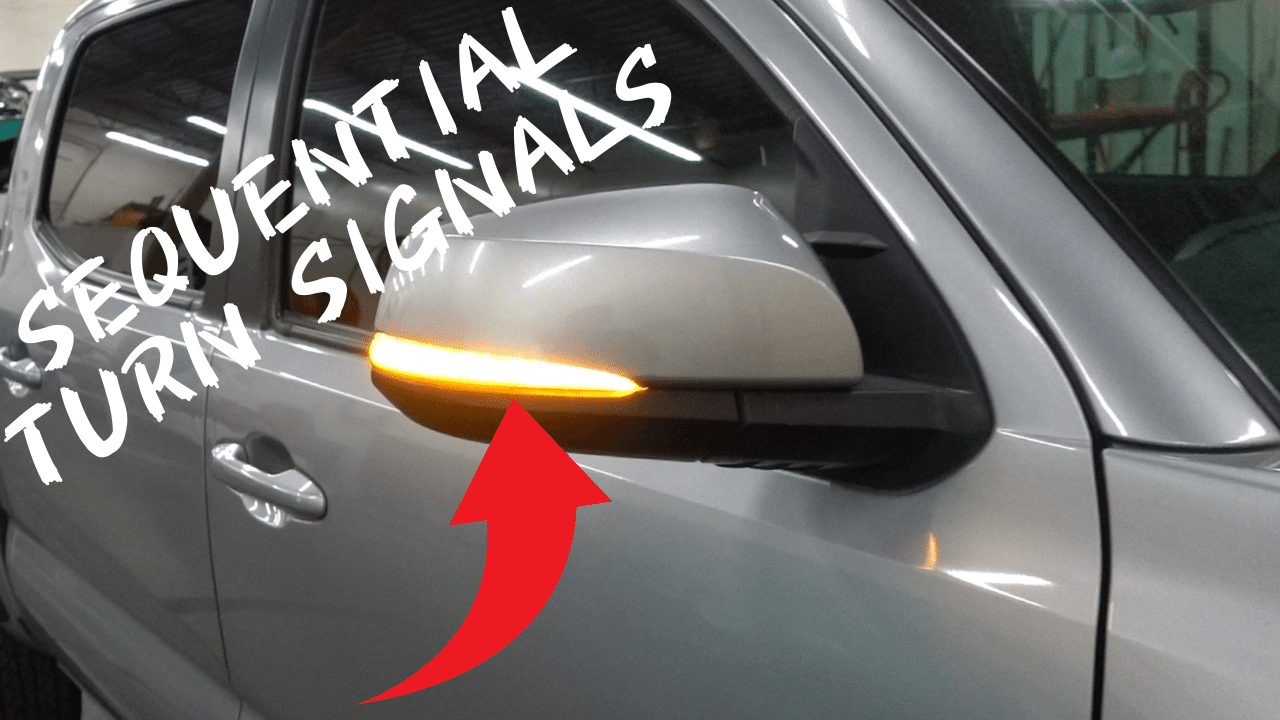 Tacoma Sequential Turn Signals Step by Step Install Video