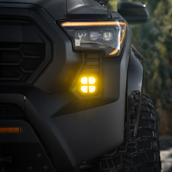 Tacoma Lifestyle Fang Light Pods for 2024+ Tacoma: Compact Lighting with Big Trail Performance