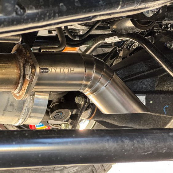 Upgrade Your 4th Gen Tacoma with the Titanium Axle Dump Exhaust Tip