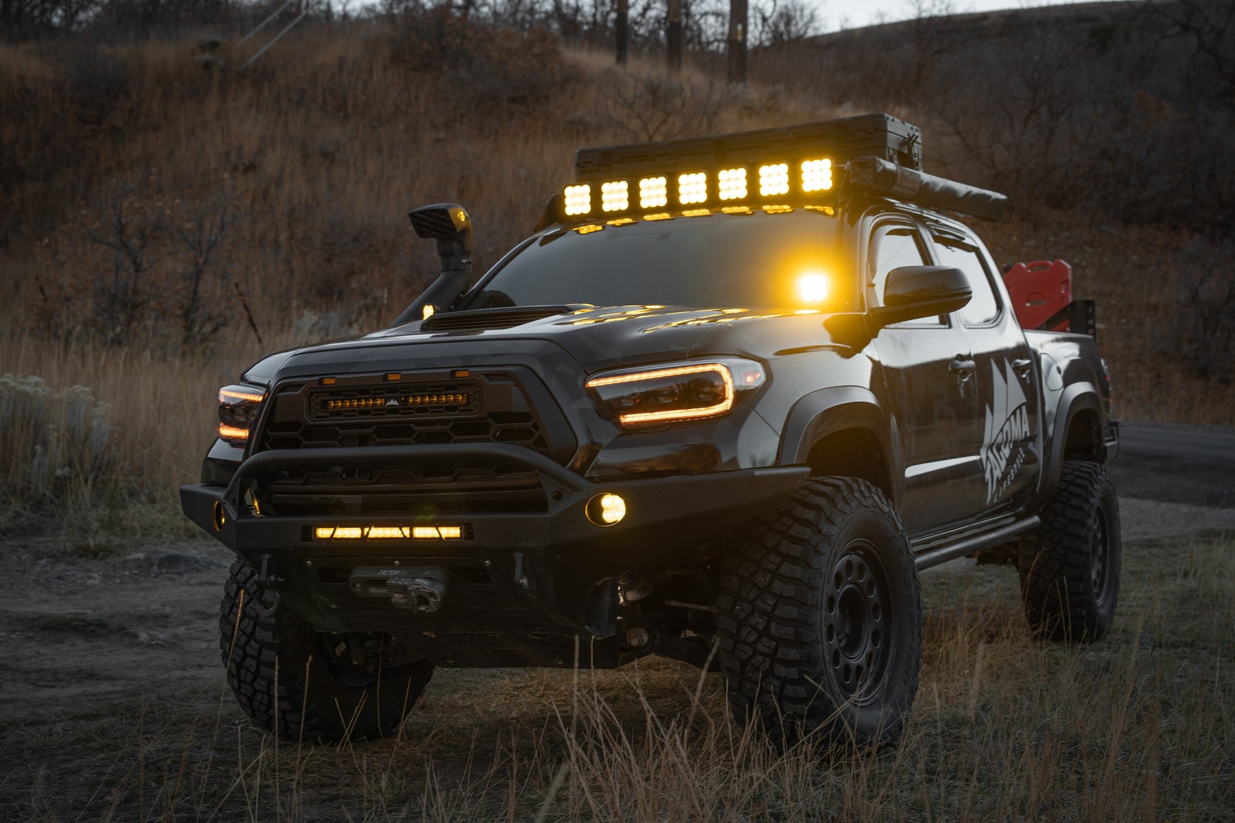 Tacoma Lifestyle Rogue Light Bar Grille for Tacoma: Upgrade Your Front End with Integrated LED Performance