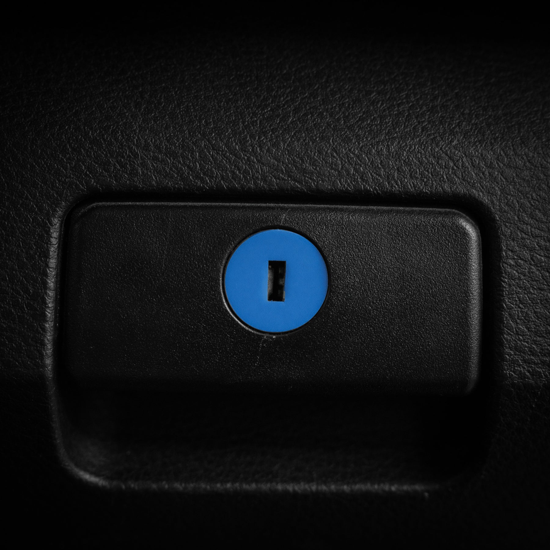 Vinyl Garage Glove Box Keyhole Cover for Tacoma