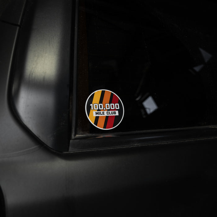 Tacoma Lifestyle Mileage Decals