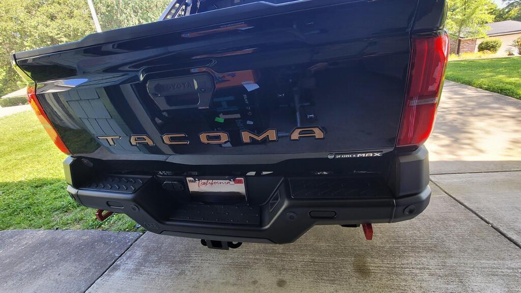 StickerFab Tailgate Inlay Letters for Tacoma (2024-Current)