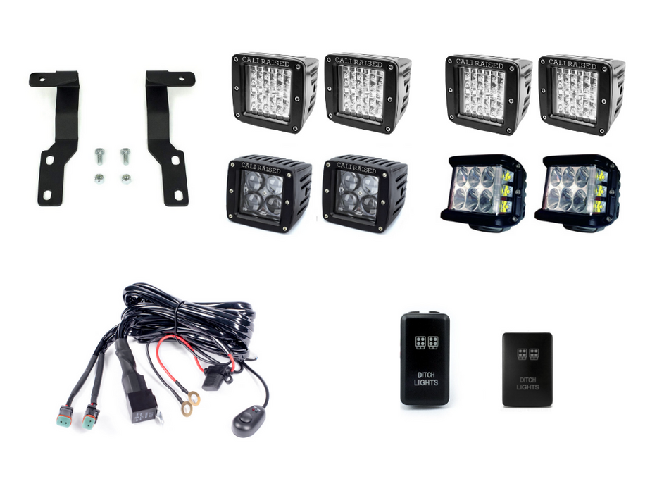 Cali Raised Ditch Light Kit For Tacoma (2005-2015)