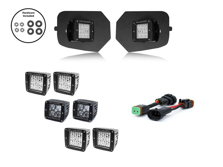 Cali Raised LED Fog Light Kit For Tacoma (2016-2023)