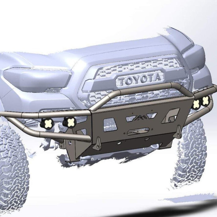 SRQ Fab Hybrid Front Bumper - DIY Kit For Tacoma (2016-2023)