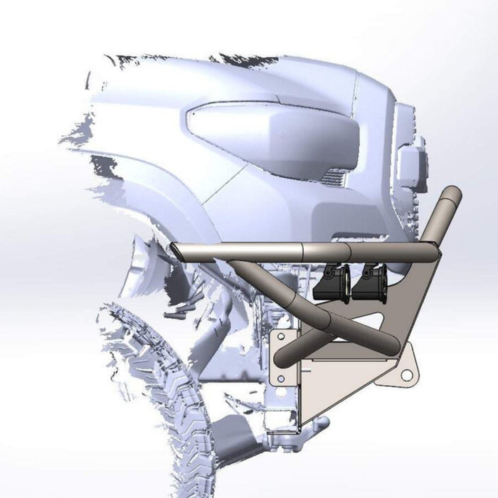 SRQ Fab Hybrid Front Bumper For Tacoma (2016-2023)