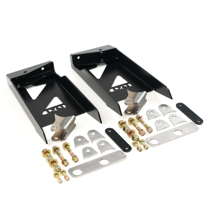 DRT Fabrication Shackle Hanger + Shock Relocation kit for Tacoma (2005-2023)