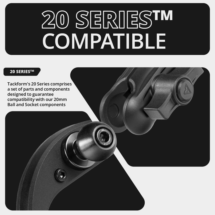 Tackform LINK™ Vent Mount Bracket With 20LITE Phone Holder for Tacoma (2016-2023)