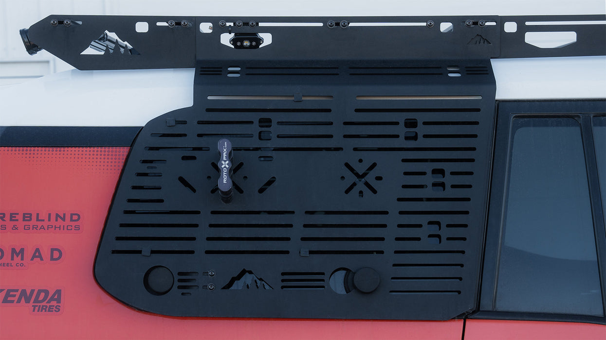 Sherpa Window Panel Rotopax Isolators
