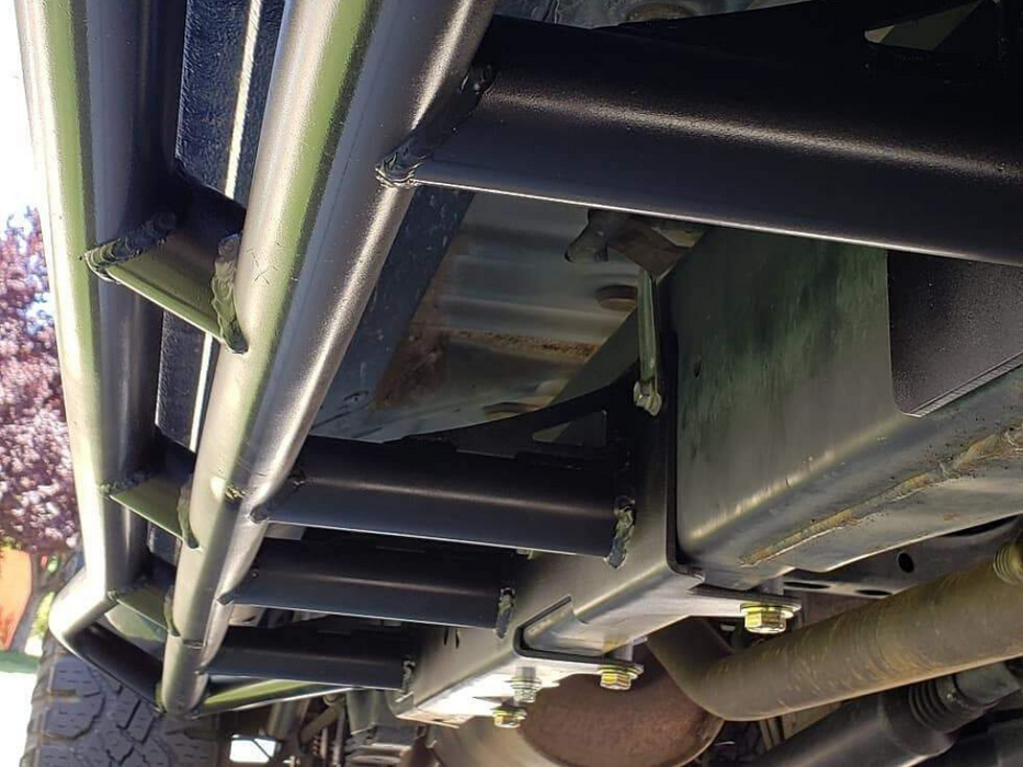 Cali Raised Trail Edition Bolt-On Rock Sliders For Tacoma (2005-2023)