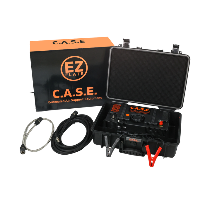 EZ FLATE C.A.S.E. 10.6 CFM Portable Dual Air Compressor