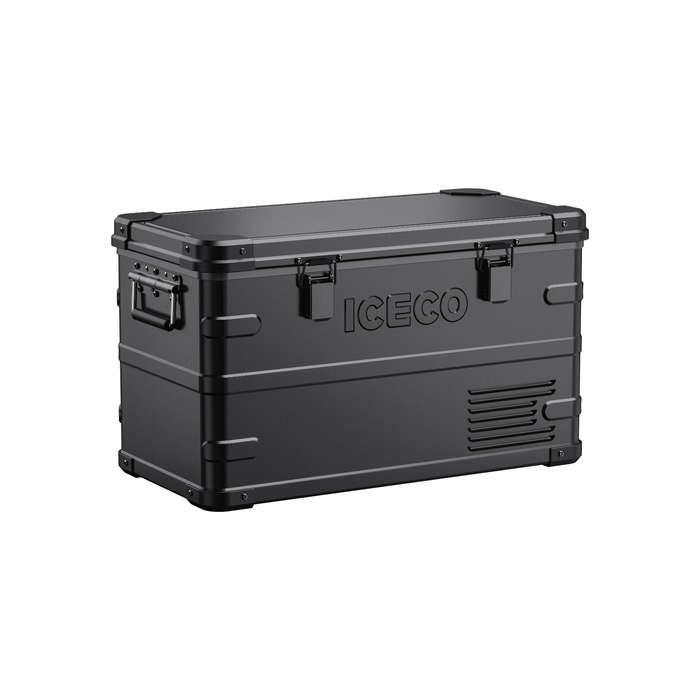 APL35 Dual Zone Aluminum Black Fridge 35 LT