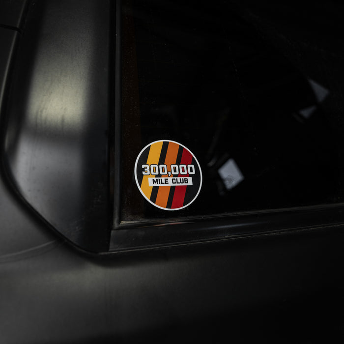 Tacoma Lifestyle Mileage Decals