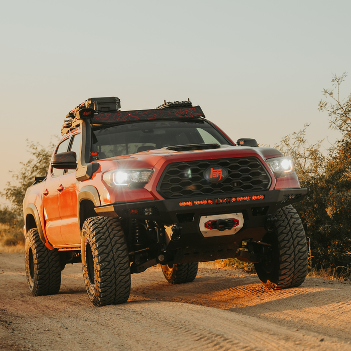 DRT Fabrication Plated Front Bumper For Tacoma (2016-2023)