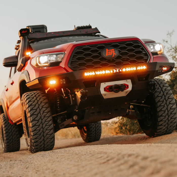 DRT Fabrication Plated Front Bumper for Tacoma (2016-2023)