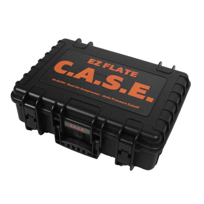 EZ FLATE C.A.S.E. 10.6 CFM Portable Dual Air Compressor