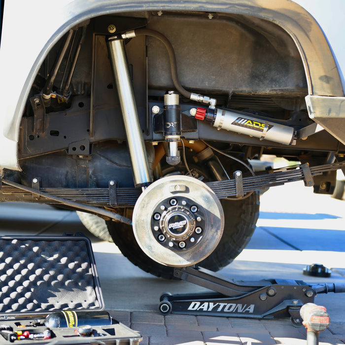 DRT Fabrication Shackle Hanger + Shock Relocation kit for Tacoma (2005-2023)