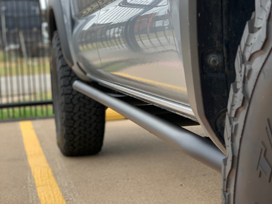 Cali Raised Trail Edition Bolt-On Rock Sliders For Tacoma (2005-2023)