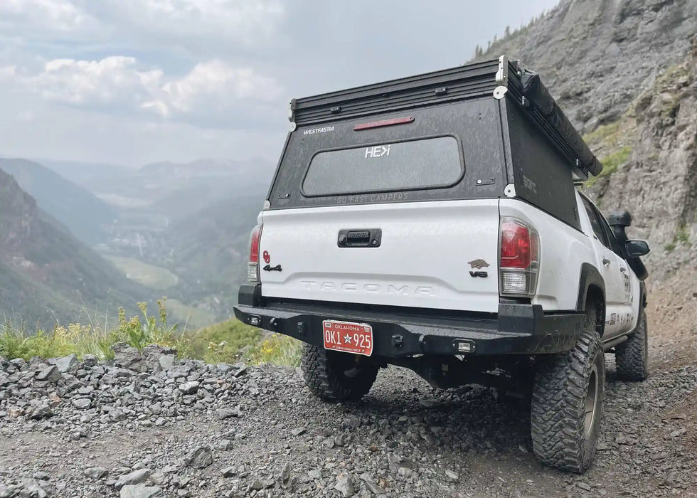 Backwoods Hi-Lite High Overland Rear Bumper For Tacoma (2016-2023)
