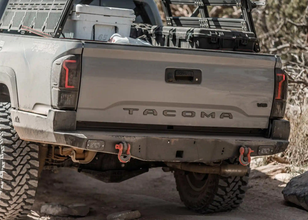 Backwoods Hi-Lite High Overland Rear Bumper For Tacoma (2016-2023)