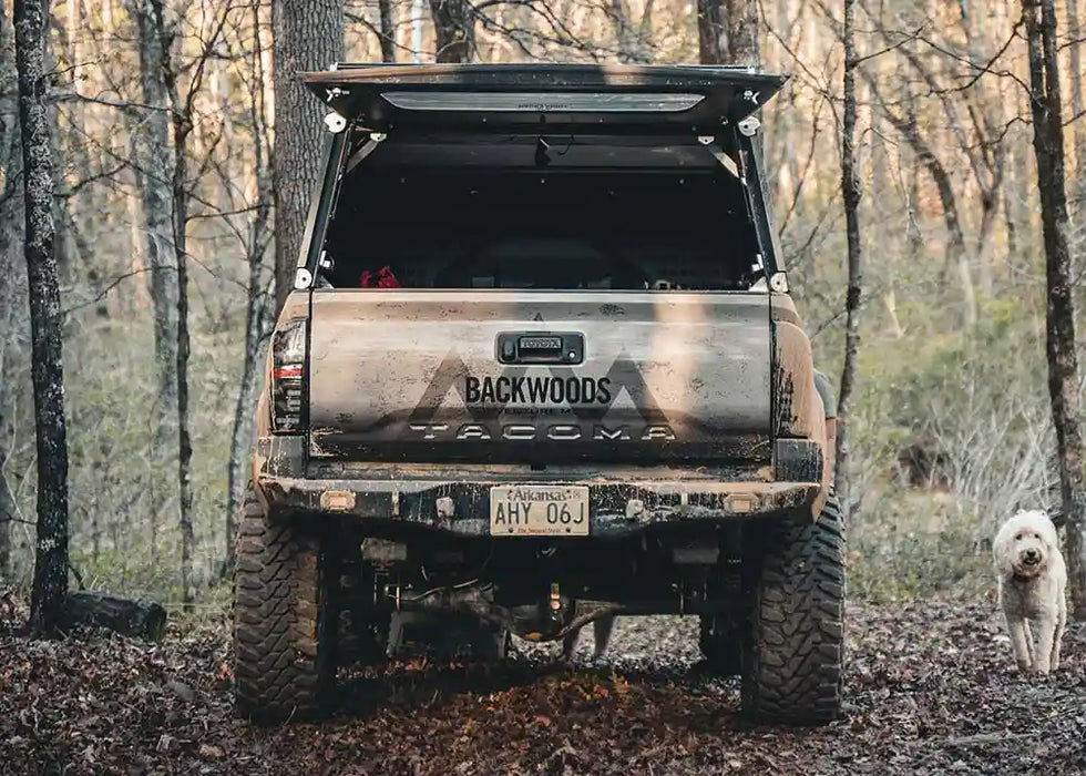 Backwoods Hi-Lite High Overland Rear Bumper For Tacoma (2016-2023)