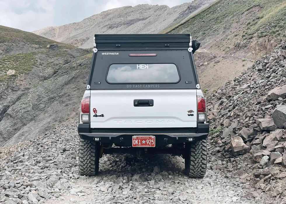 Backwoods Hi-Lite High Overland Rear Bumper For Tacoma (2016-2023)