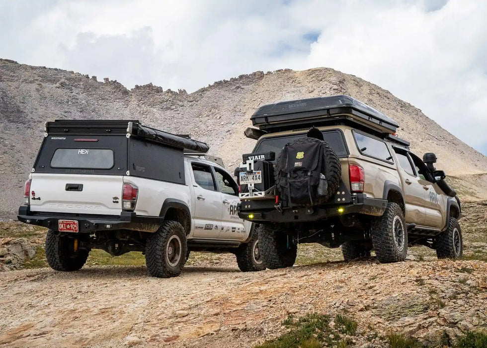 Backwoods Hi-Lite High Overland Rear Bumper For Tacoma (2016-2023)