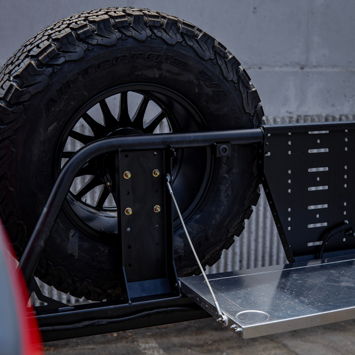 DRT Fabrication Bolt On Tire Carrier / Swing Out for Tacoma (2016-2023)