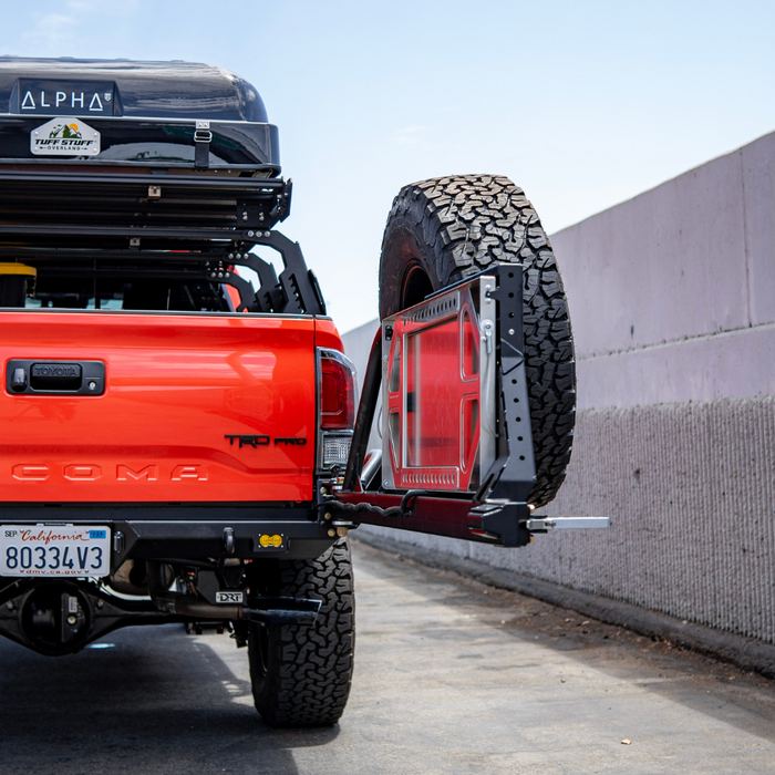 DRT Fabrication Bolt On Tire Carrier / Swing Out for Tacoma (2016-2023)