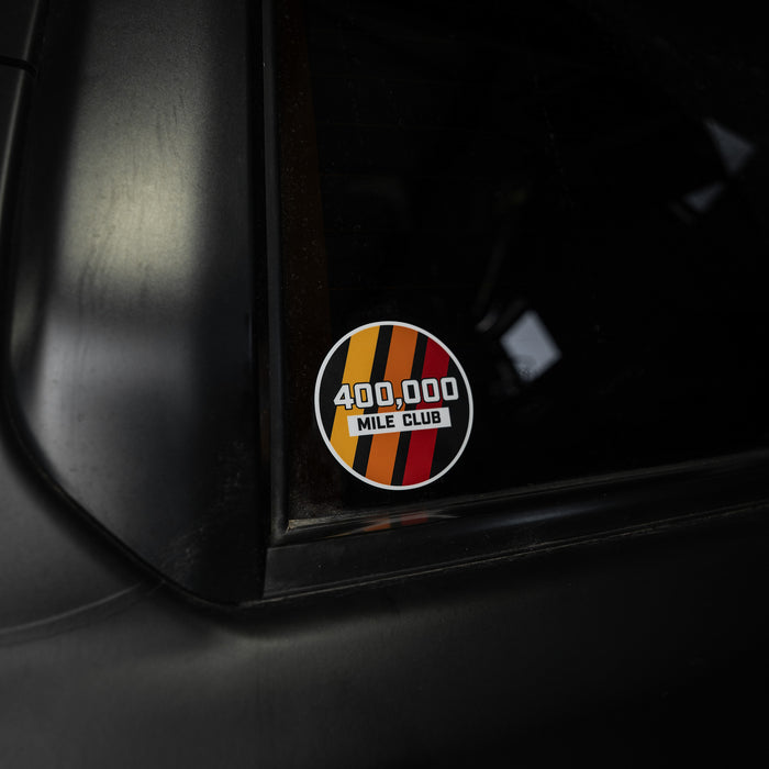 Tacoma Lifestyle Mileage Decals