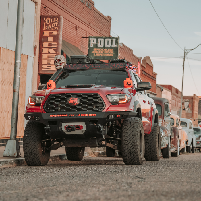 DRT Fabrication Plated Front Bumper for Tacoma (2016-2023)