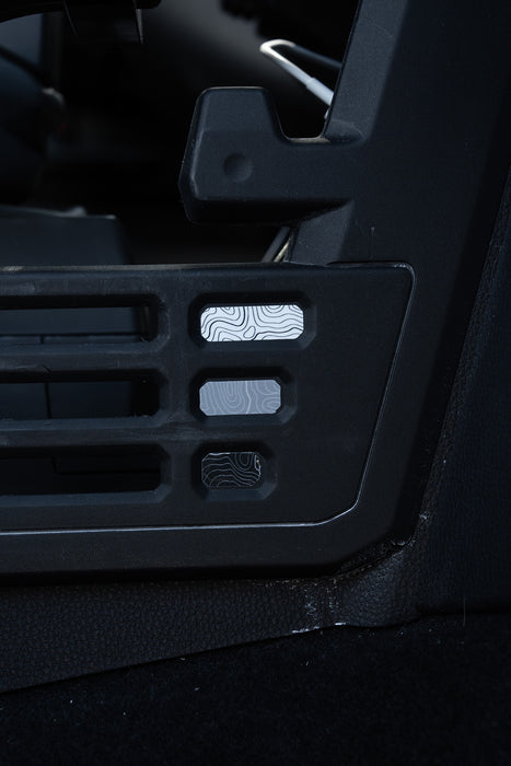 Vinyl Garage Center Console Molle Decal For Tacoma (2024-Current)