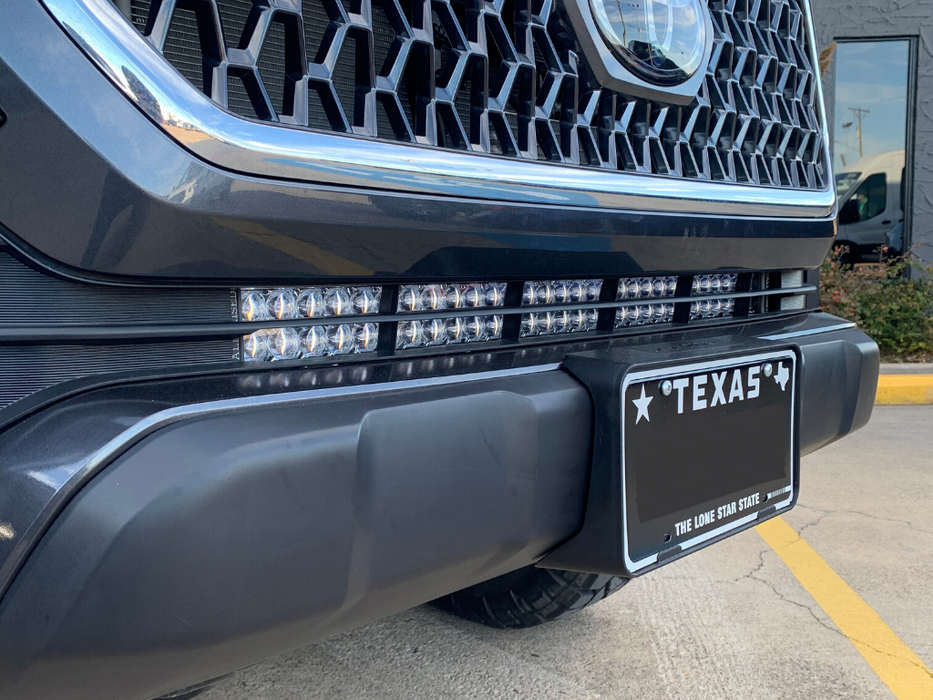 Cali Raised Lower Bumper Hidden LED Light Bar Kit For Tacoma (2016-2023)