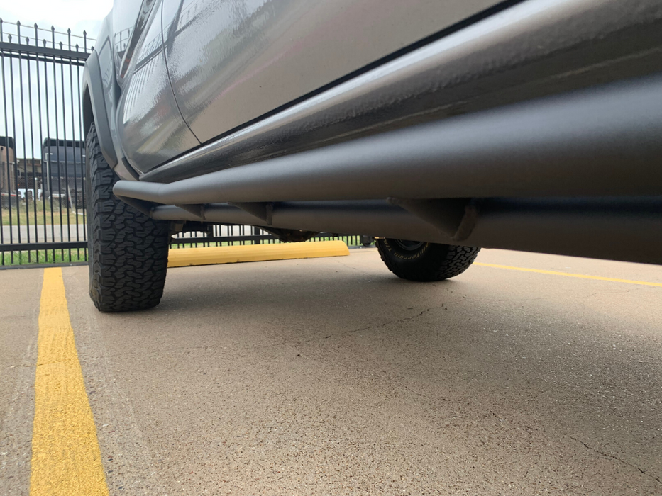 Cali Raised Trail Edition Bolt-On Rock Sliders For Tacoma (2005-2023)