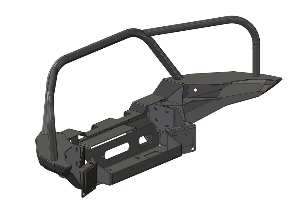 Backwoods Hi-Lite Overland Front Bumper W/ Bull Bar For Tacoma (2024-Current)