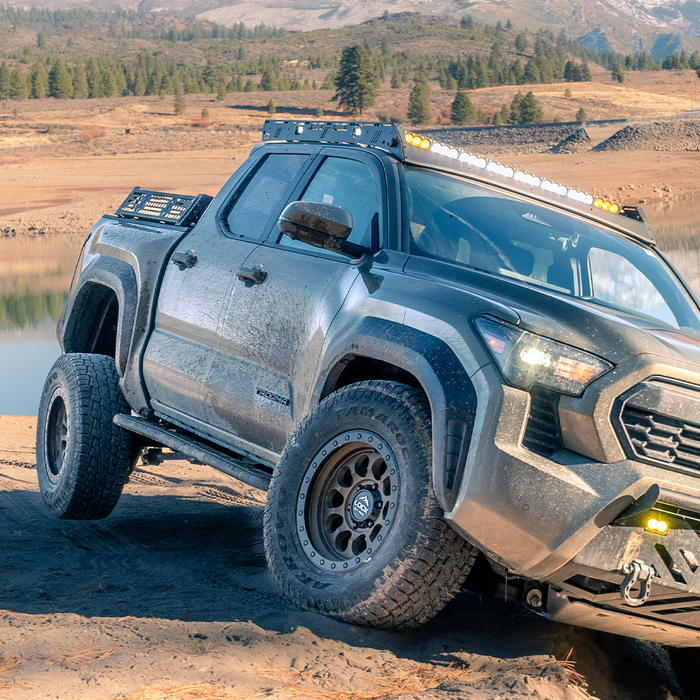 Cali Raised Step Edition Rock Sliders For Tacoma (2024-Current)