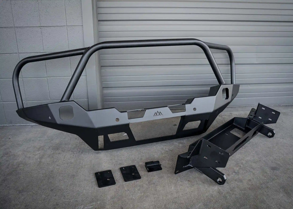 Backwoods Hi-Lite Overland Front Bumper W/ Bull Bar For Tacoma (2024-Current)