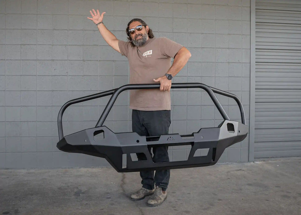 Backwoods Hi-Lite Overland Front Bumper W/ Bull Bar For Tacoma (2024-Current)