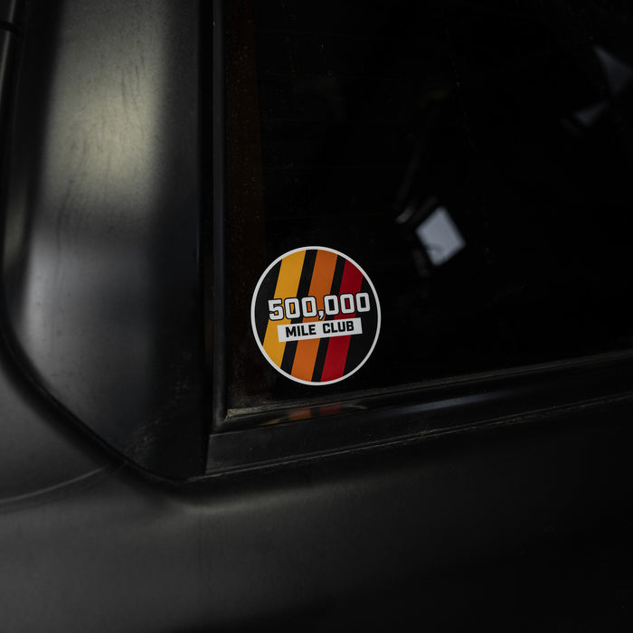 Tacoma Lifestyle Mileage Decals