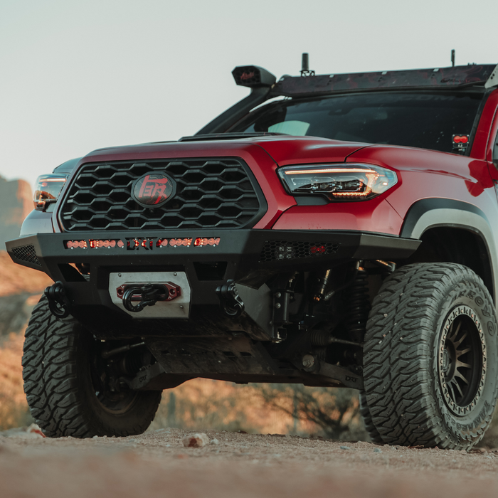 DRT Fabrication Plated Front Bumper For Tacoma (2016-2023)