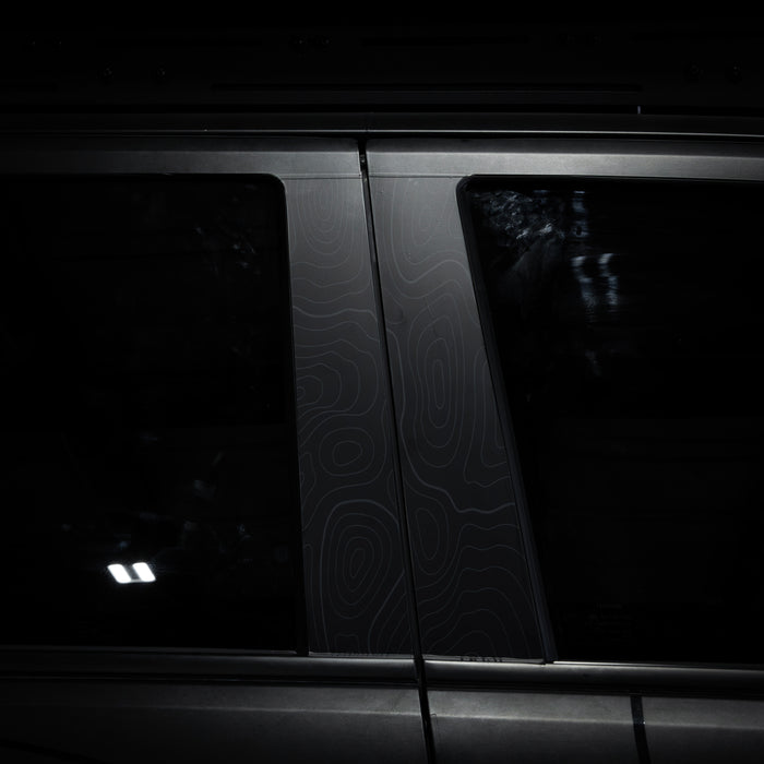 Vinyl Garage Topo B Pillar Decals For Tacoma (2024-Current)