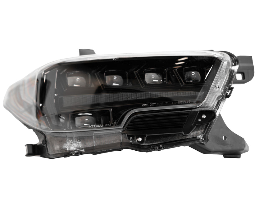 Attica 4x4 Apex Full LED High/Low Beam Sequential Headlights For Tacoma (2016-2023)